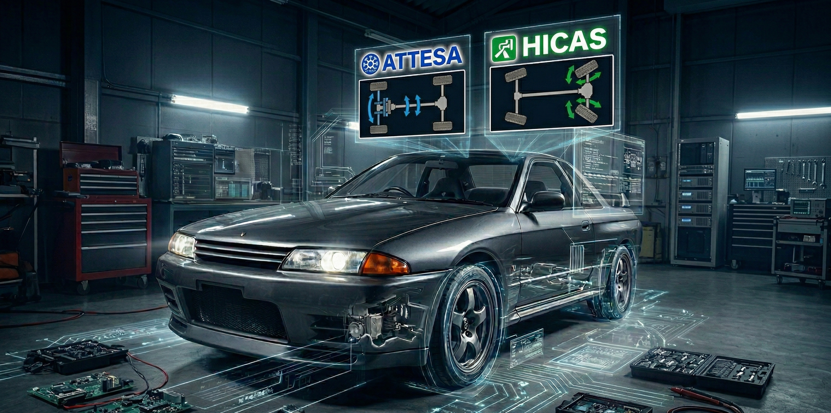 R32 GT-Rの電子制御、全部ひっくるめて正直に語る