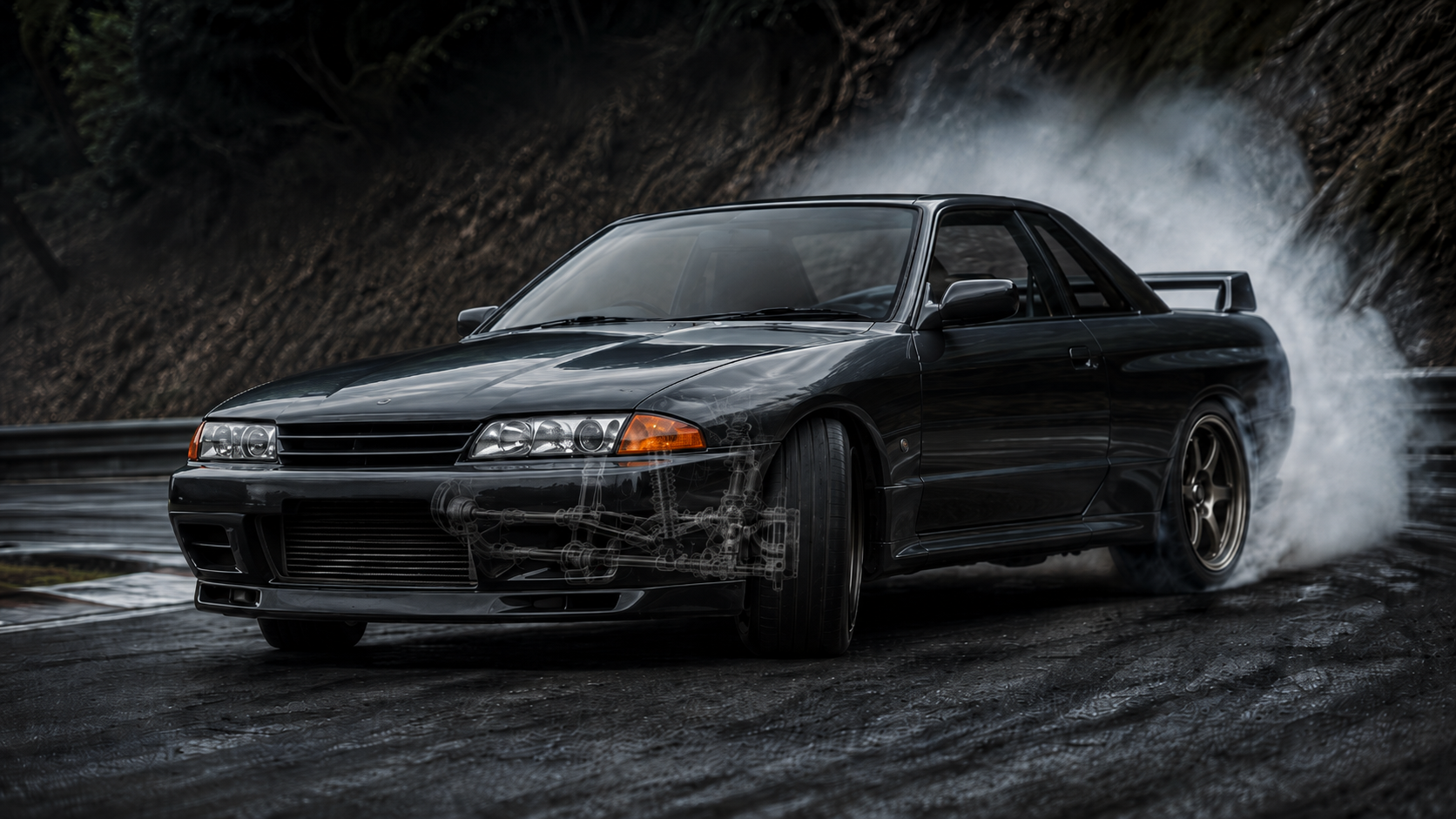 BNR32はドリフト向きじゃない、それ半分正解です