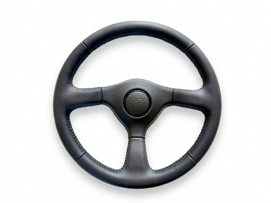GT-R R32 Heritage Gun-Metal Steering Wheel (with horn button)
