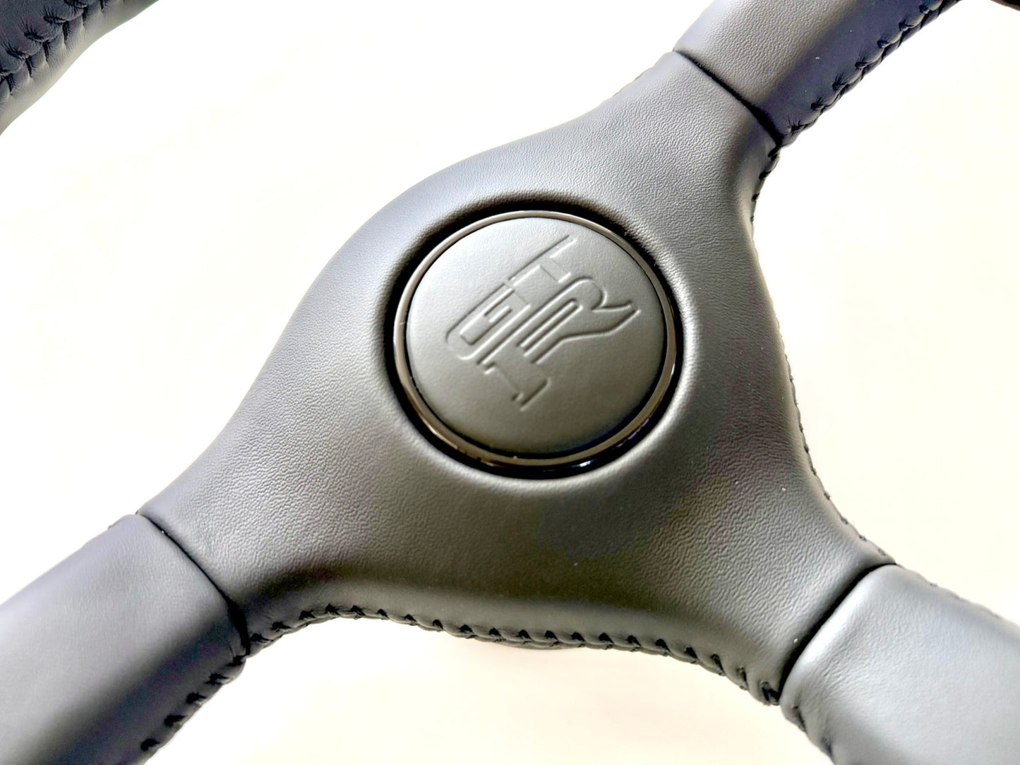 GT-R R32 Heritage Gun-Metal Steering Wheel (with horn button)