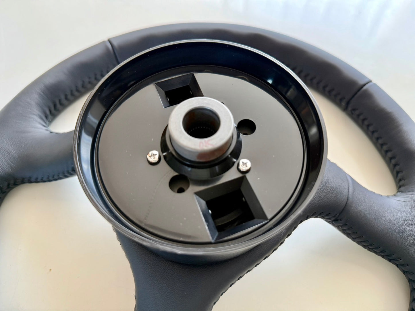 GT-R R32 Heritage Gun-Metal Steering Wheel (with horn button)